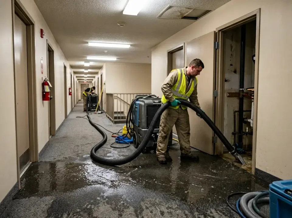 multi-unit-apartment-hallway-f-005 — frequently asked questions, Emergency Burst Pipe Water Extraction & Removal in Royse Ci…